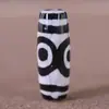 Pulseira de Contas Dzi de Ágata Natural Nove Olhos, Contas Soltas, Três Olhos, Vários Estilos, Acessórios de Pulseira Estilo Étnico Vintage