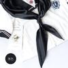 Bufanda triangular color sólido básico traje de marinero jk uniforme japonés corbata de moño escuela de niñas para sentir bufanda nudo a mano estilo universitario