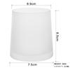 Vaso de Agua de Vidrio Trapezoidal Estilo Nórdico Phnom Penh Escarchado Vaso para Jugo Doméstico Vaso para Enjuague Bucal Vaso Sencillo para Whisky Vino