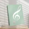 Pasta de Partituras Modificável, Não Refletiva, para Classificação e Armazenamento de Documentos de Estudantes Universitários, Pasta de Piano, Partituras de Piano