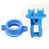 Isolador tipo pino para cerca elétrica pulsante, haste central universal 9,5mm, acessórios de plástico de engenharia ABS