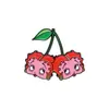 Broche de Letra de Personaje de Dibujos Animados Nuevo Producto Transfronterizo Insignia Divertida Linda Personalizada de Calavera Gato Animal para Traje