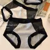 Ropa Interior para Mujer 10A Algodón Antibacteriano Entrepierna Extendida Cintura Media Tejido de Malla Cómodo Sin Costuras Transpirable Calzones para Mujer