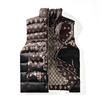 Aliexpress Atravessando Fronteiras Masculino Jovem Colete de Algodão Masculino Inverno Tendência Casual Jaqueta Colete Camuflado Personalizado