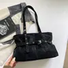 Bolso Retro de Gamuza Melanoid para Debajo del Brazo para Mujer de Gran Capacidad con Cinturón de Personalidad Bolso Tote Bolso de Mano Moda para Hombro