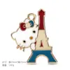 Venta Caliente Transfronteriza Dibujos Animados Sanrio Gato Kt Esmalte Aleación Colgante Joyería Collar Accesorio Componentes para Joyería DIY