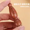 Bastão de Massagem para Olhos em Forma de Lótus de Latão, Raspador Facial, Ferramenta para Pontos de Acupuntura Faciais, Bastão de Massagem para Pontos de Acupuntura