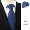 Nueva Corbata de Lujo para Hombre 8cm Jacquard Bordada de Poliéster Seda Fabricante Personalizado de Corbatas En Stock Venta al por Mayor
