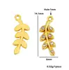 Aço Inoxidável Estrela Explosiva Cravejada de Diamantes Beija-flor Cereja Trevo de Quatro Folhas Pingente Pequeno Materiais para Joias DIY Pulseira Colar Acessórios