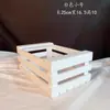 Estante de Mesa de Postres de Madera Blanca O Adornos para Mesa de Postre de Hora del Té O Adornos de Negocios Mesa de Compromiso