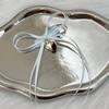 Estilo Ballet Nuevo Estilo Francés Dulce Cool Súper Hermoso Cinta de Lazo de Seda Amor Pinza Lateral Pasador Accesorios para el Cabello