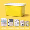 Caja de Almacenamiento de Plástico Engrosada, Caja de Almacenamiento Grande para Uso Doméstico, Ropa, Colchas, Juguetes, Caja de Almacenamiento para Coche, Venta al por Mayor