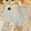 Roupa íntima feminina nova de seda 10A, sem costura, para o verão, pele de leite, antibacteriana na virilha, para adolescentes, esportes, yoga, sem apertar