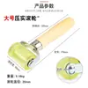Rolo Compactador para Reparo de Pneus, Remendo para Reparo de Pneus, Ferramenta de Rolo de Borracha para Vedação de Bordas de Papel de Parede Acochoado