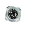 Productos de Comercio Exterior Taladro Dental Redondo de 2 mm Decorativo Vidrio de Color Ab 1.9-2.0 mm Oro y Plata Taladro Dental de Belleza