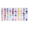 Caja Adornos de Arte de Uñas de Dibujos Animados 12 Cuadrículas Oso Mantequilla Cicatriz Cabibala Decoración de Uñas Resina Gato KT Venta al por Mayor