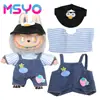 Adecuado para Ropa de Muñeca Labubu, Peluche Vinilo Sentado Fiesta Primera, Segunda y Tercera Generación Traje de Falda de Repuesto