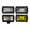 Luz Lateral de 72W con 24 Perlas LED, Luz de Trabajo para Coche, Vehículo Todoterreno, Foco de Techo para Motocicleta, Luz de Reparación de Automóviles, 9-36V Universal
