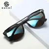 Nuevas gafas de sol redondas de doble puente moda para hombre gafas de sol polarizadas HD mujeres fabricantes venta al por mayor personalizada espejo de ciclismo venta al por mayor