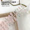 Nuevas Tiras de Uñas Pre-hechas Más Vendidas de 30 Piezas, Parches de Uñas Coloridos Electroplateados, Arte de Uñas Degradado, Uñas Portátiles Color Ojo de Gato Hielo-Transparente