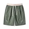 Pantalones Cortos de Verano para Hombre de Seda de Hielo de Secado Rápido con Perforaciones Láser de Cinco Puntos