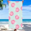 Toalla de Playa de Microfibra Frutal Colorida de Verano, Absorbente de Agua Impresión Digital Secado Rápido Natación Adulto Toalla de Baño Toalla de Playa