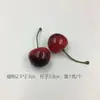 Simulação de modelo de fruta, adereços de simulação de fruta falsa, fatia de limão, cereja, pêra, maçã, laranja, decoração, material didático escolar