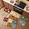 Alfombra de Cocina para Gatos Dopamina, Absorbente de Agua y Aceite, Fácil de Limpiar, Juego de Dos Alfombras de Cocina Largas, Felpudo Antideslizante