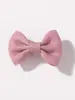 Venta Caliente Transfronteriza Pinza para el Cabello con Lazo de Color Sólido Accesorios para el Cabello de Niños Pinza para el Cabello Pequeña Fresca No Lastima el Cabello Tocado 4404