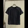 Camiseta de Secado Rápido para Hombres y Mujeres, Transpirable para Verano al Aire Libre, Ropa Deportiva para Ciclismo, Top Delgado con Sensación de Hielo, Manga Corta, Diseño de Retazos