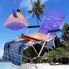 Funda para silla de playa transfronteriza funda para silla de playa de microfibra impresión digital 3D paisaje se puede pedir una por una