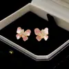Charme Delicado e Feminino~ Brincos de Flor com Zircônia e Pérola, Brincos de Luxo Leve e de Alta Qualidade, Doces e Delicados, Brincos Versáteis para Mulheres