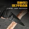 Cuchillo recto pequeño para exteriores Cuchillo portátil Acero inoxidable Vaina K Cuchillo recto Cuchillo de supervivencia Cuchillo para acampar Cuchillo de transporte Cuchillo anticuerpo Coche