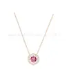 Shijia 1:1 Collar de Cisne Versión Alta para Mujer Simple y Versátil Cadena Clásica de Cristal Inteligente para Clavícula Fabricante Mayorista
