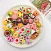 Comida de simulación, juego de pastel, postre, accesorios de resina para bricolaje, crema, gel, pinza para el cabello, material para niños, accesorios de juguete para bricolaje hechos a mano