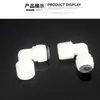 Conexión rápida de 3 puntos sin tarjeta 4068 purificador de agua máquina de agua pura conector rápido 4 puntos rosca externa giro codo de conexión rápida de 3 puntos 43W