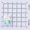 Accesorios para Manualidades Cachorro Kuromi Pegamento de Crema Piezas de Resina Materiales Hechos a Mano Pasador Funda de Teléfono Pegatinas para Taza de Agua