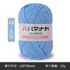 Nuevos cuatro cabos de algodón de leche 25g lana hecho a mano DIY gorro tejido bufanda muñeca muñeca lana al por mayor