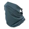 Máscara de Proteção Solar de Verão, Protetor Solar para Exterior, Anti-UV, à Prova de Poeira, Respirável, com Alças para Orelhas, Máscara de Seda Gelada, Estilo Fino