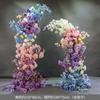 Casamento Monet Série Dopamina Arco de Chifre Flor Artística terno Loja de Flores de Palco Decoração de Cabeça de Porta Conjunto de Shopping Flor Artificial