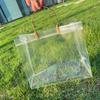 Bolsa transparente pvc saco plástico saco de roupa saco de roupa de mão espessa presente transparente saco de presente atacado logotipo personalizado