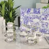 Dijia Hortênsia Porcelana Óssea Xícara de Café Bule de Chá da Tarde Conjunto de Chá Moderno Simples Presente para Namorada Conjunto de Café para Casa terno Atacado