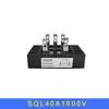 Puente rectificador monofásico SQL60A1600V QL40A trifásico 100A1600V 80A puente rectificador 50A generador