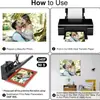 Impressão por Transferência Térmica Fornecedor Premium A4 Sublimação Placa de Metal Quadro de Publicidade Placa Perolada para Transferência Térmica Placa de Alumínio