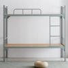 Cama superior e inferior cama de ferro de camada dupla estudante crianças cama alta e baixa dormitório de ferro cama de ferro hospedando intervalo para almoço cama superior e inferior de camada dupla