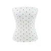 20107-Estilo Europeo y Americano Chica Atractiva Moda Top Tubo Adelgazante para Mujer Primavera y Verano 2026 Nuevo Top Tubo Ajustado Sexy
