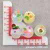 Materiales: Taza para Batidos, Helado, Pegamento de Crema, Colgante para Funda de Teléfono, Llavero DIY, Adorno de Casa de Muñecas de Resina de Frutas