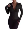 Chaqueta de yoga ajustada con cuello alto para mujer, otoño e invierno, adelgazante, entallada a la cintura, ropa de fitness ajustada, top cárdigan deportivo de manga larga