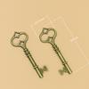 Ventas Directas de Fábrica Accesorios de Joyería de Aleación de Bronce Retro DIY Material de Joyería para Llaves Colgantes para Llaves 1 Paquete de 50 Piezas