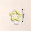 Parches Bordados de Corazón Hueco de Colores y Estrella de Cinco Puntas para Ropa y Bolsos Decoración DIY Parche Bordado por Computadora Fabricante